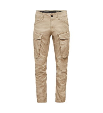 G-Star Pantaln 3D Cargo Straight Tapered beige