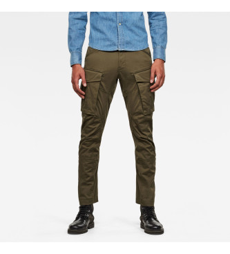 G-Star Pantaln 3D Cargo Straight Tapered verde