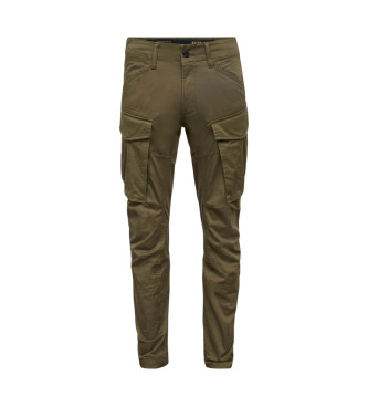 G-Star Spodnie 3D Cargo Straight Tapered w kolorze zielonym