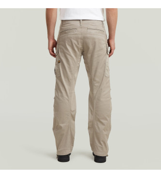 G-Star Pantaloni cargo dritti regolari 3D beige