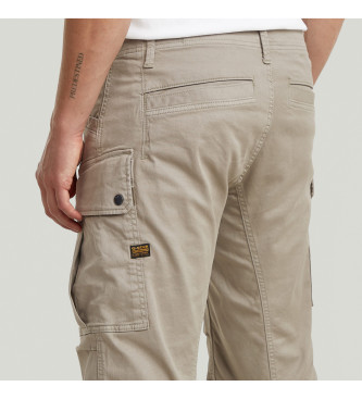 G-Star Pantaloni cargo dritti regolari 3D beige