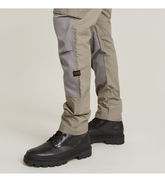 G-Star Spodnie cargo 3D Regular Tapered 3.0 szare