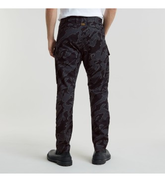 G-Star 3D Regular Tapered Cargo 3.0 Trousers black