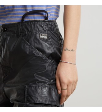 G-Star Calas Cargo Cropped com cordo de ajuste preto