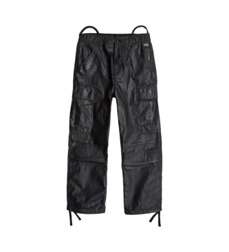 G-Star Calas Cargo Cropped com cordo de ajuste preto