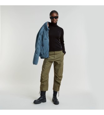 G-Star Cargo Cropped Drawcord Trousers green