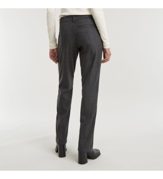 G-Star Pantalon chino fendu sur le devant gris