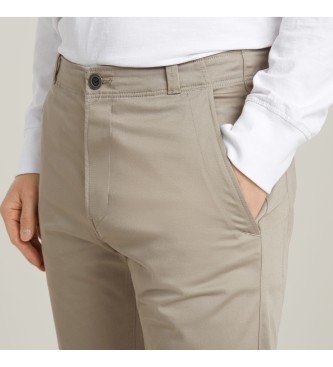 G-Star Mosa rechte chino broek bruin