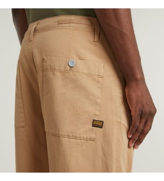G-Star Plisserad Chino Relaxed Tapered beige byxor