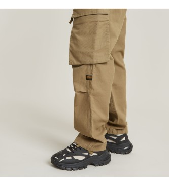 G-Star R-3N Regular Straight Cargo Trousers marron