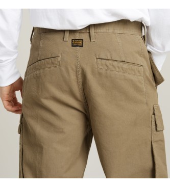 G-Star R-3N Regular Straight Cargo Trousers brown