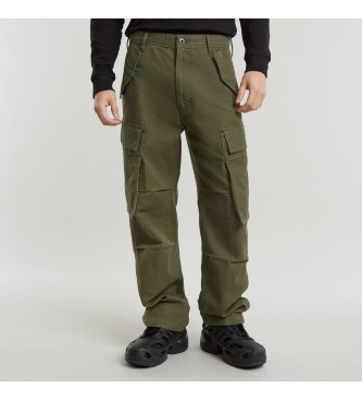 G-Star R-3N Regular Straight Cargo Trousers green