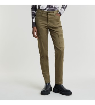 G-Star Spodnie Skinny Cargo 2.0 khaki