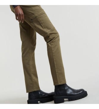 G-Star Spodnie Skinny Cargo 2.0 khaki