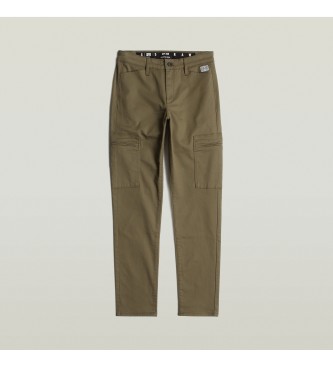 G-Star Spodnie Skinny Cargo 2.0 khaki