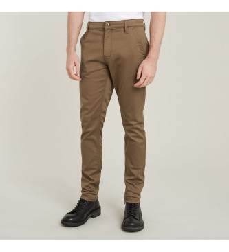 G-Star Calas Chino Skinny 3.0 castanhas