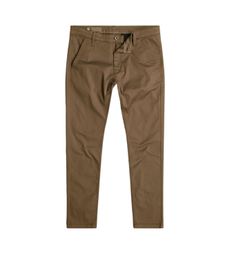 G-Star Calas Chino Skinny 3.0 castanhas