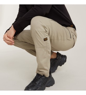 G-Star Broek Cargo met rits 3D beige