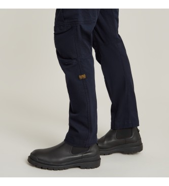 G-Star Pantaloni cargo con cerniera 3D blu scuro