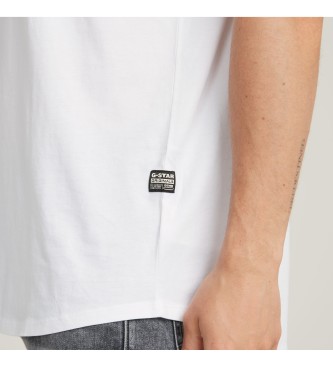 G-Star Zweierpack Lash-T-Shirts wei, schwarz