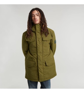 G-Star Wodan Wattierter Parka grn