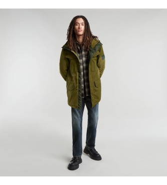 G-Star Wodan Wattierter Parka grn