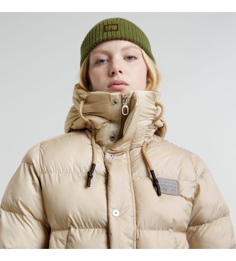 G-Star Whistler Puffer Parka beżowy