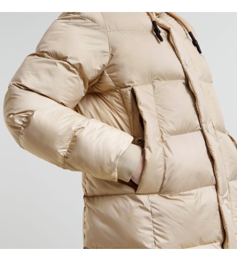 G-Star Whistler Puffer Parka beżowy