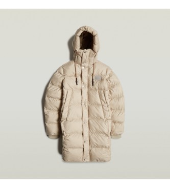 G-Star Whistler Puffer Parka beżowy