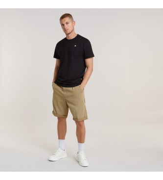 G-Star Pleated chino shorts brown