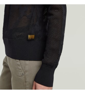 G-Star Jersey Pointelle negro