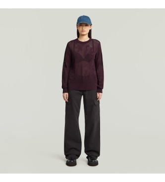 G-Star Jersey Pointelle marrn