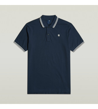 G-Star Polo Dunda Slim Stripe marino