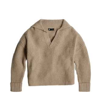 G-Star Polo Heavy Knitted Loose beige