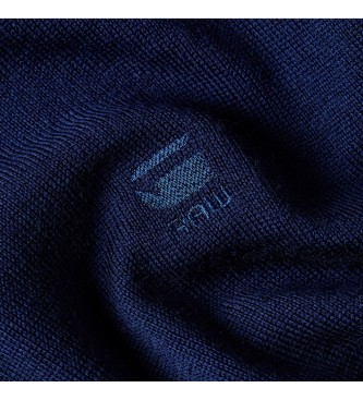 G-Star Polo Premium Core Dunda Knitted navy