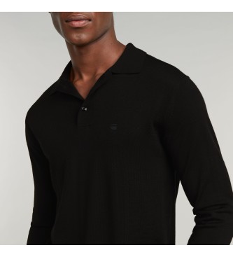 G-Star Polo Premium Core Dunda Knitted black