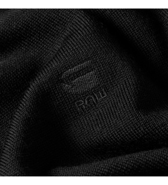 G-Star Polo Premium Core Dunda Knitted negro