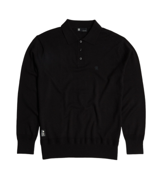 G-Star Polo Premium Core Dunda Knitted noir