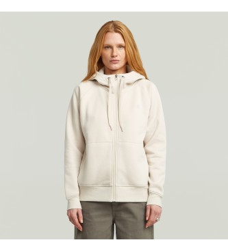 G-Star Sweatshirt Premium Core 2.1 Zip Thru beige