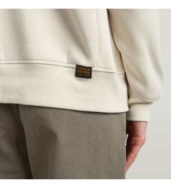 G-Star Sweatshirt Premium Core 2.1 Zip Thru beige