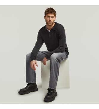 G-Star Polo nera Dunda Premium Core