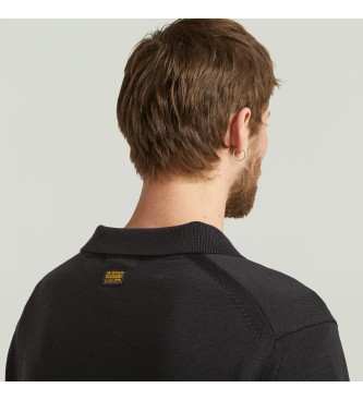 G-Star Polo nera Dunda Premium Core