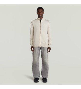 G-Star Casaco de malha Premium Core bege