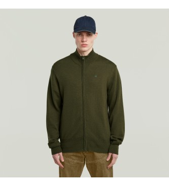 G-Star Casaco de malha Premium Core verde