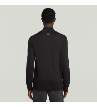 G-Star Premium Core Half Zip Sweater black
