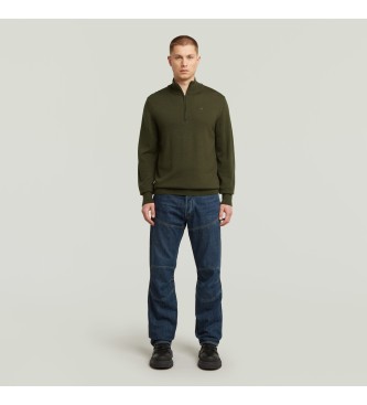 G-Star Premium Core Half Zip Sweater green