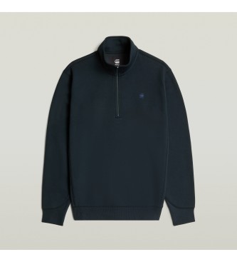 G-Star Felpa con mezza zip Navy Premium Core