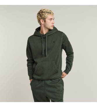 G-Star Sweatshirt com capuz Premium Core verde