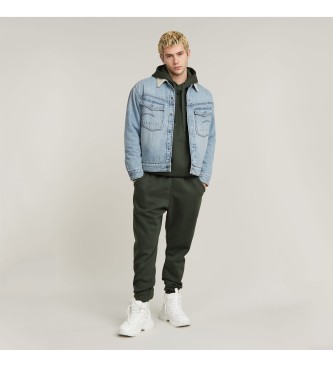 G-Star Sweatshirt com capuz Premium Core verde
