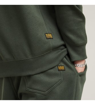 G-Star Sweatshirt com capuz Premium Core verde